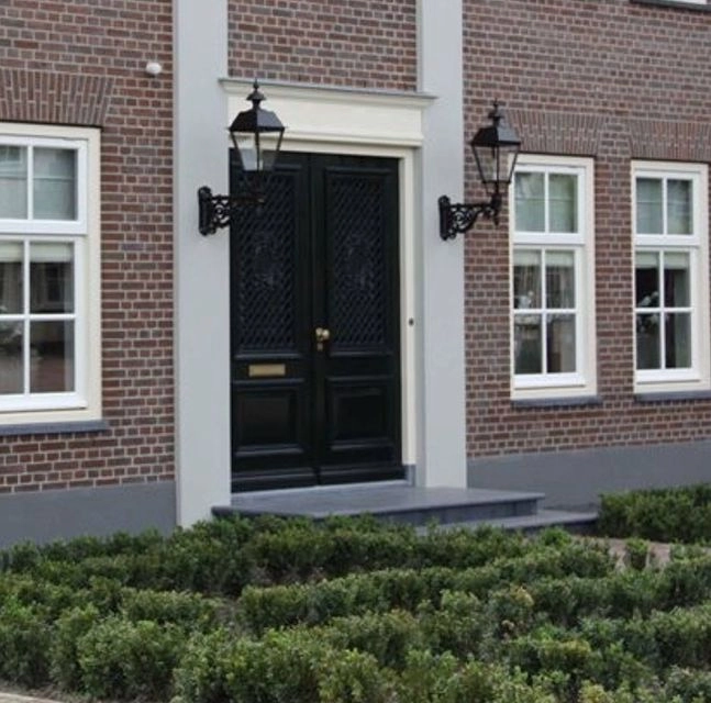 Nostalgische wandlamp Egmond zwart KS Verlichting 8714732122948