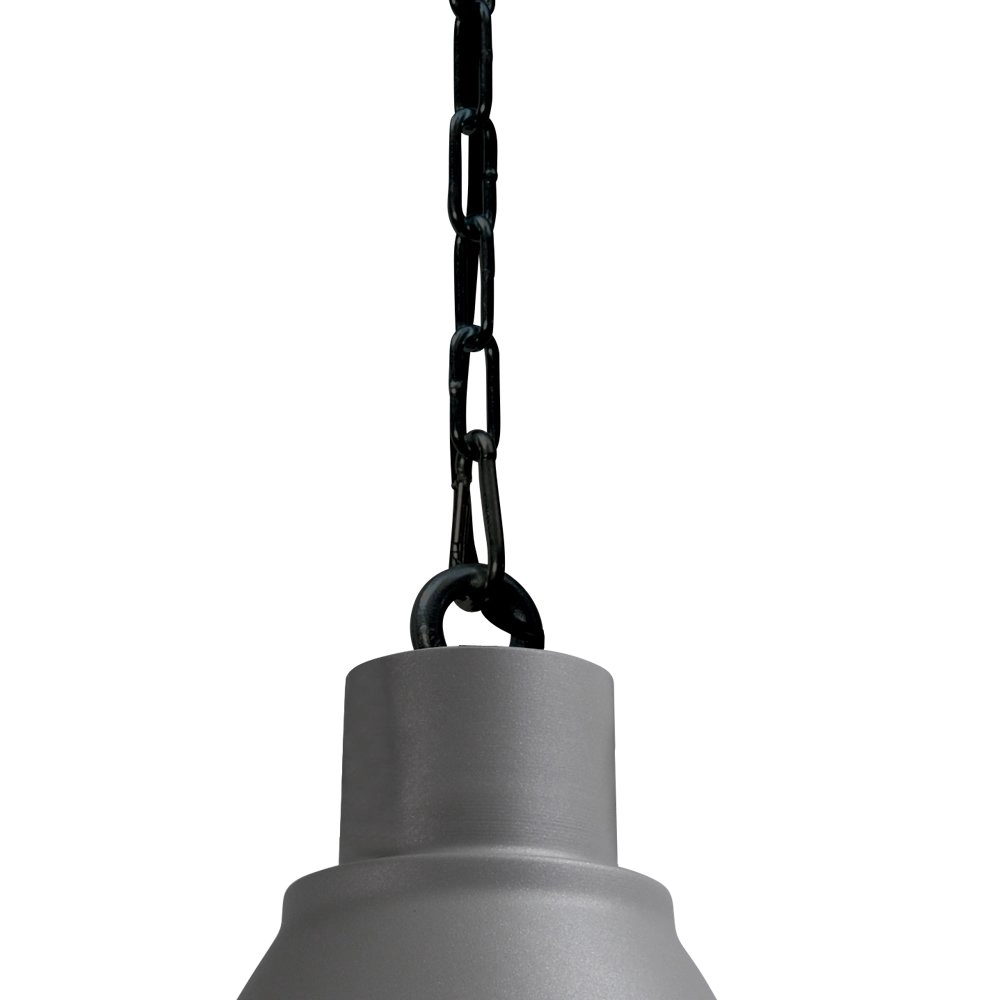 Stoere hanglamp Industria 27 betongrijs Masterlight 8718121237121
