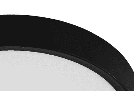 Zwarte plafonnière Musurita Ø 34cm Eglo 9002759986032