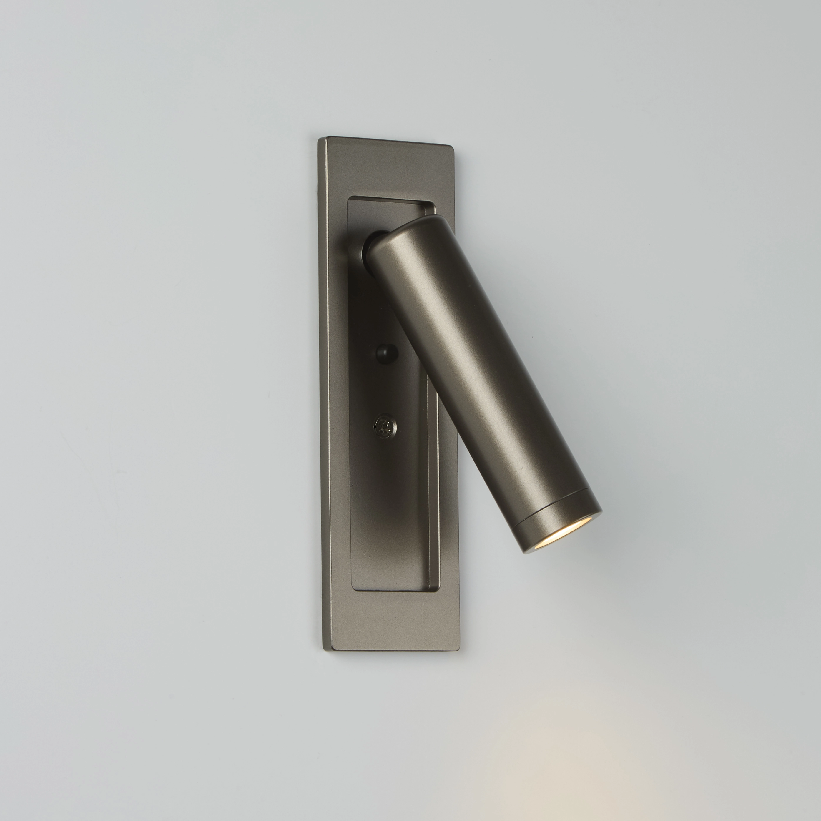 Bedlampje Marylebone inbouw brons
