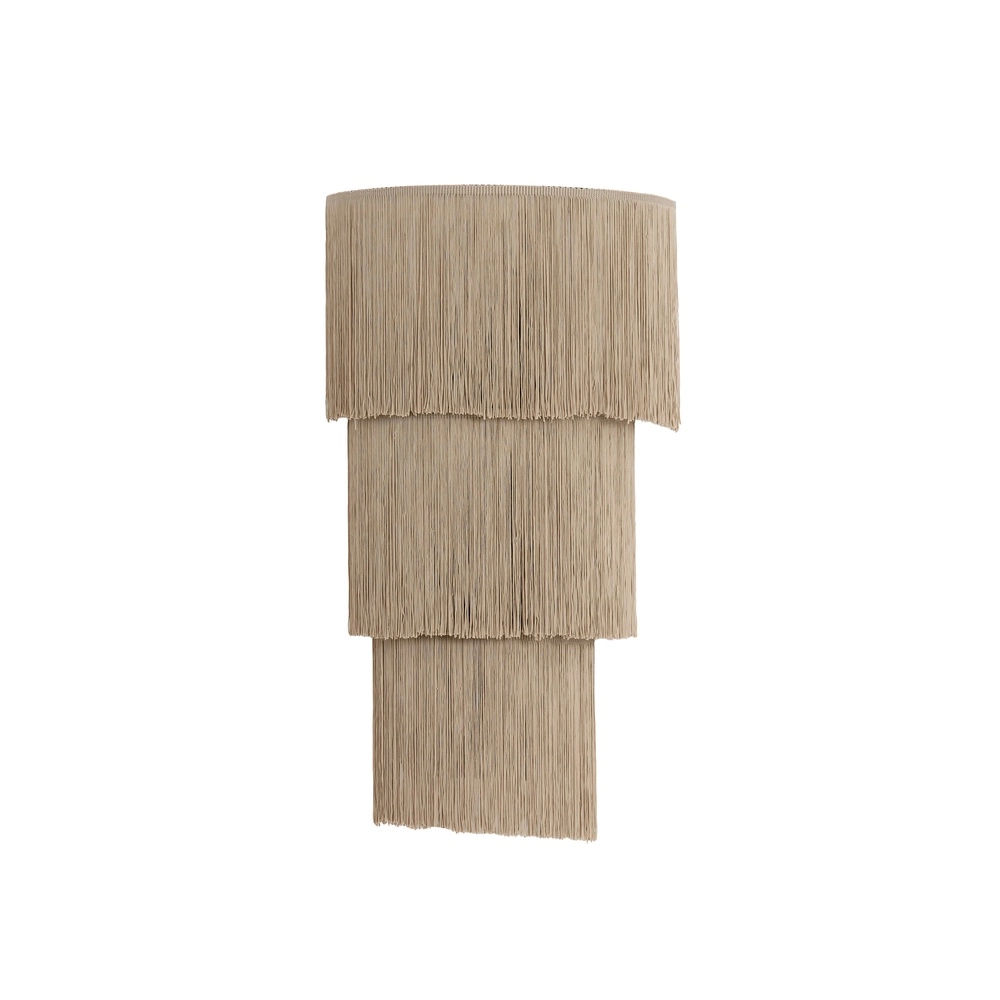 Touwtjes wandlamp Malaika taupe