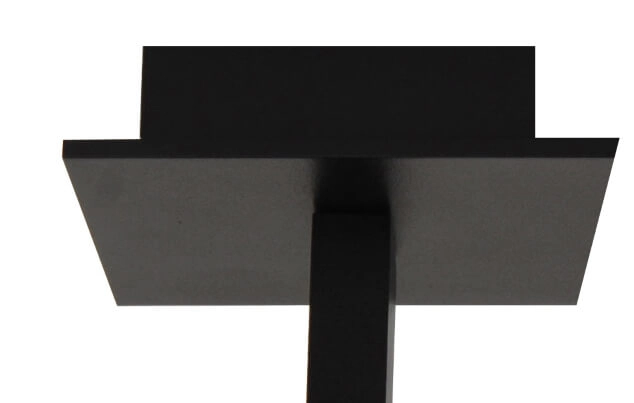 Zwarte spotlamp Tech1 Artdelight 8719831734658