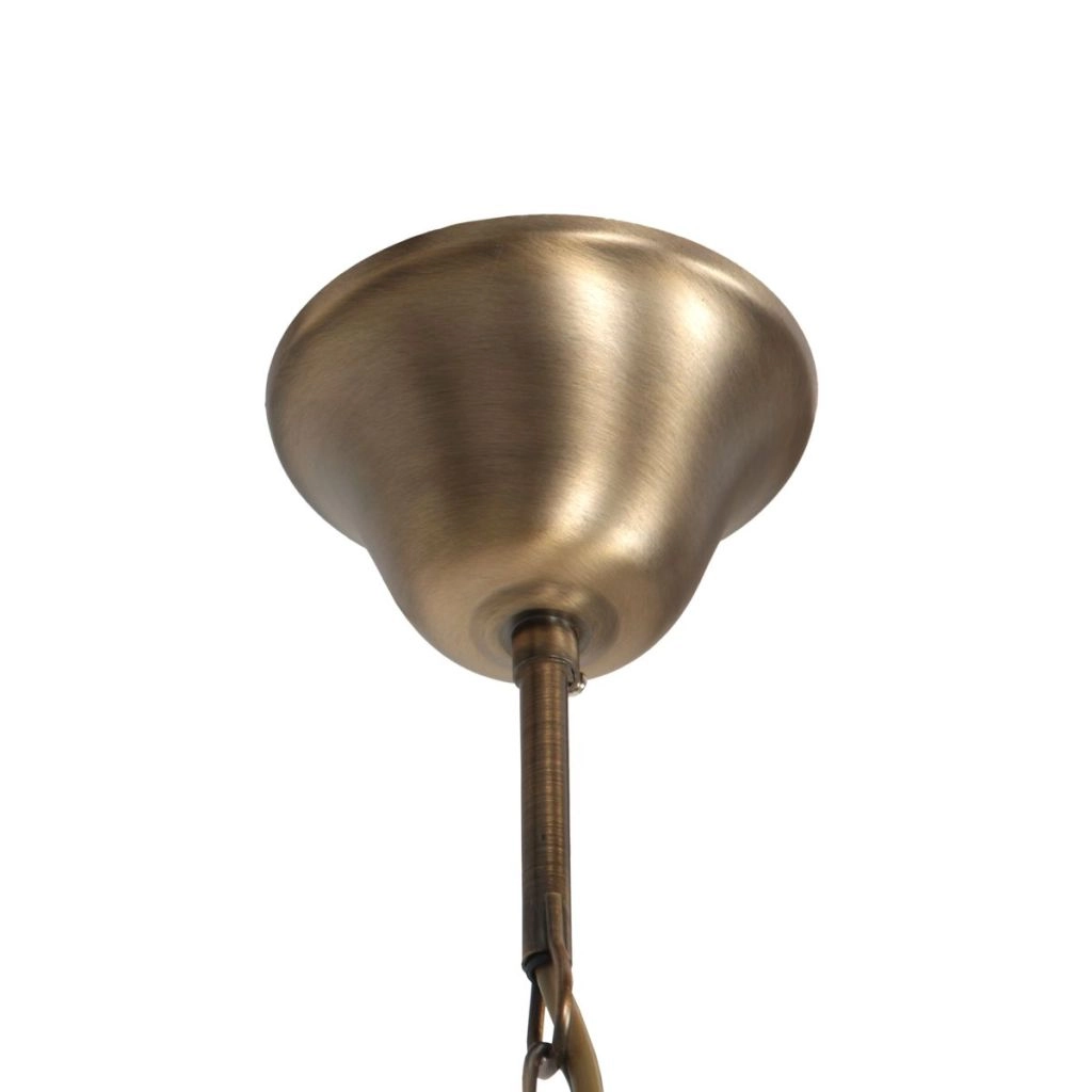 Klassieke hanglamp Anthea 1-lichts brons Steinhauer 8712746180220