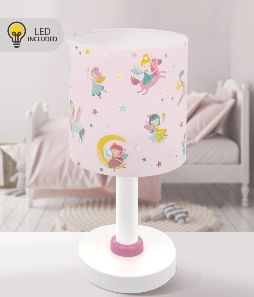 Kinderkamer tafellamp Fairy Dreams roze Dalber 8420406002255