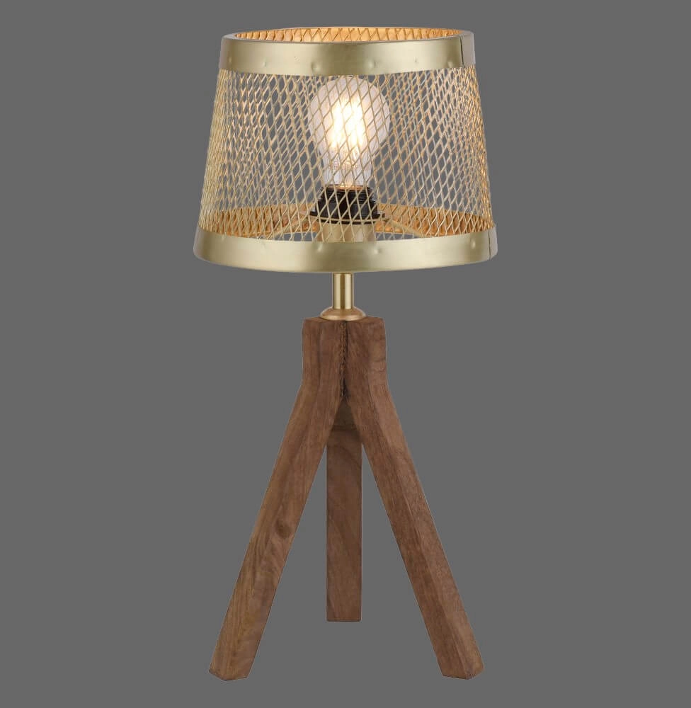 Tafellamp Frederik messing Just Light 4043689976170