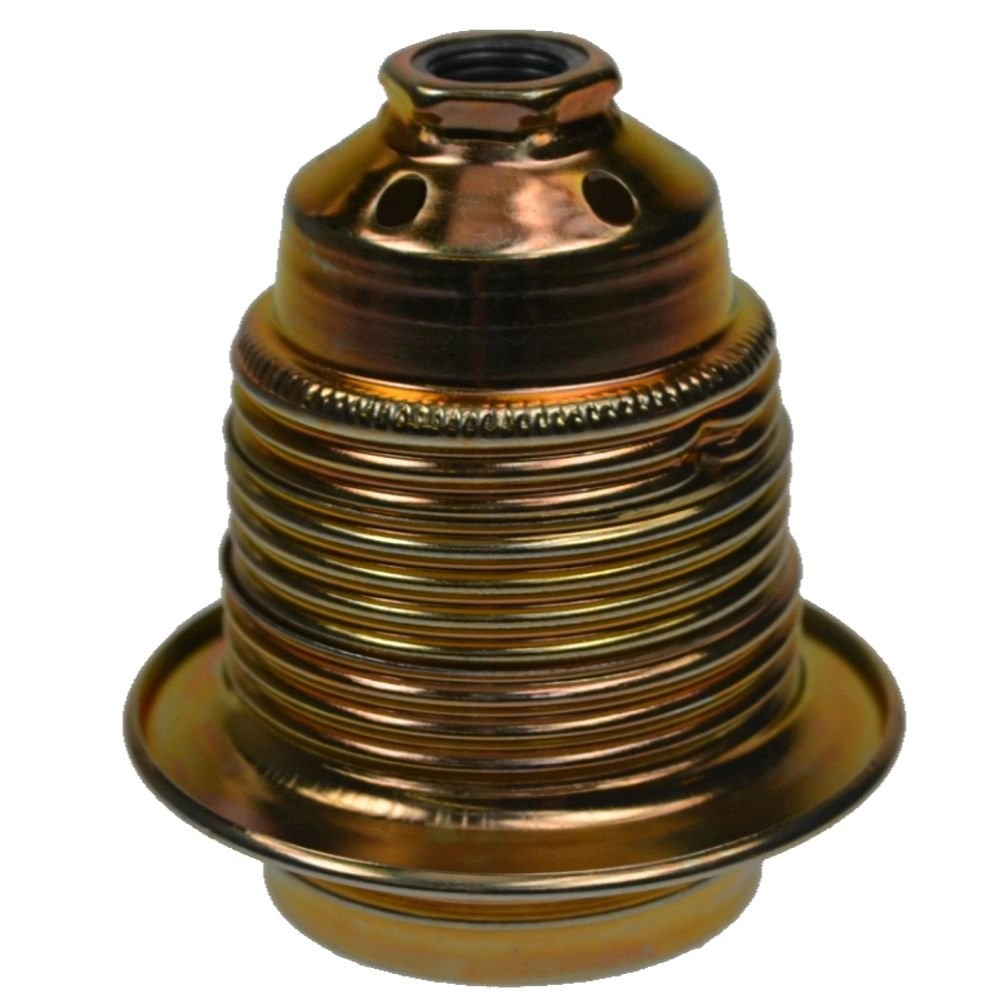 Fitting E27 - Base messing met 2 ringen