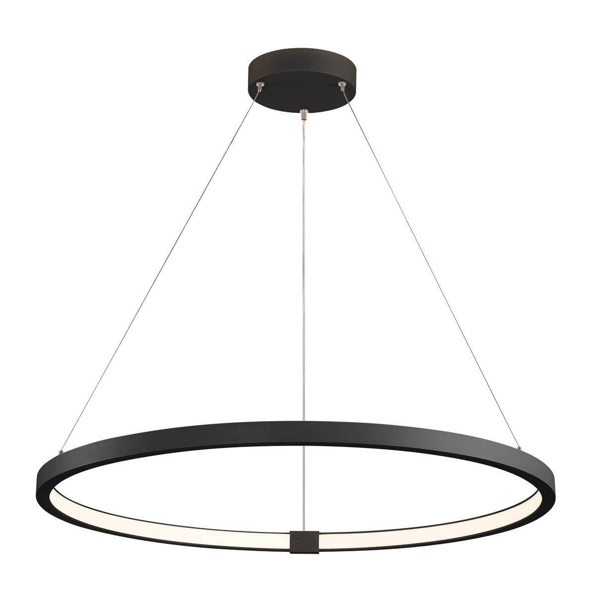Led hanglamp One 80 Ø 80cm dimbaar zwart