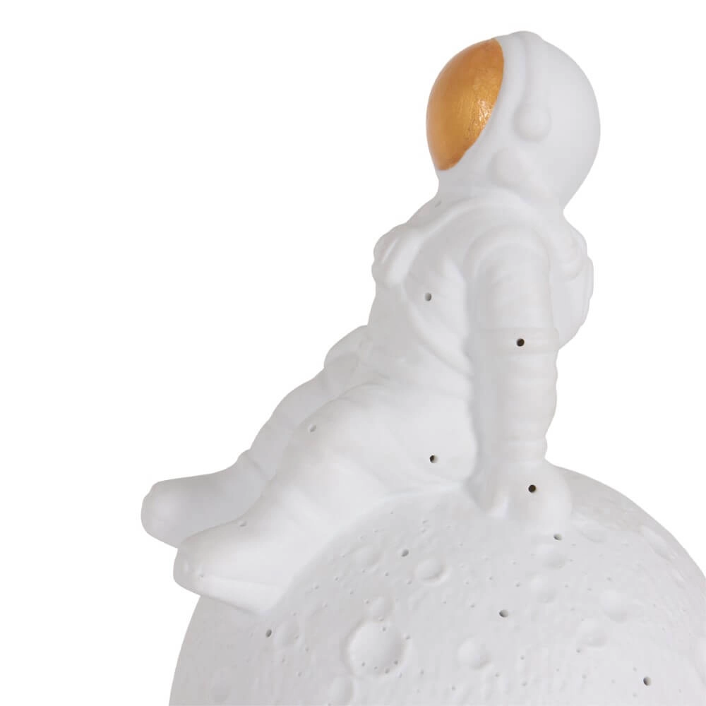 Witte tafellamp Jazz van gips Steinhauer 8712746146882