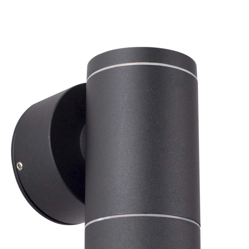 Zwarte wandspot Ray Down KS Verlichting 8714732745406