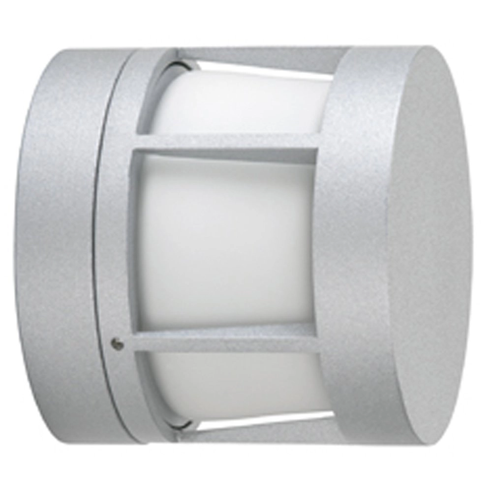 Kleine wandlamp buiten Jail 14cm - grijs