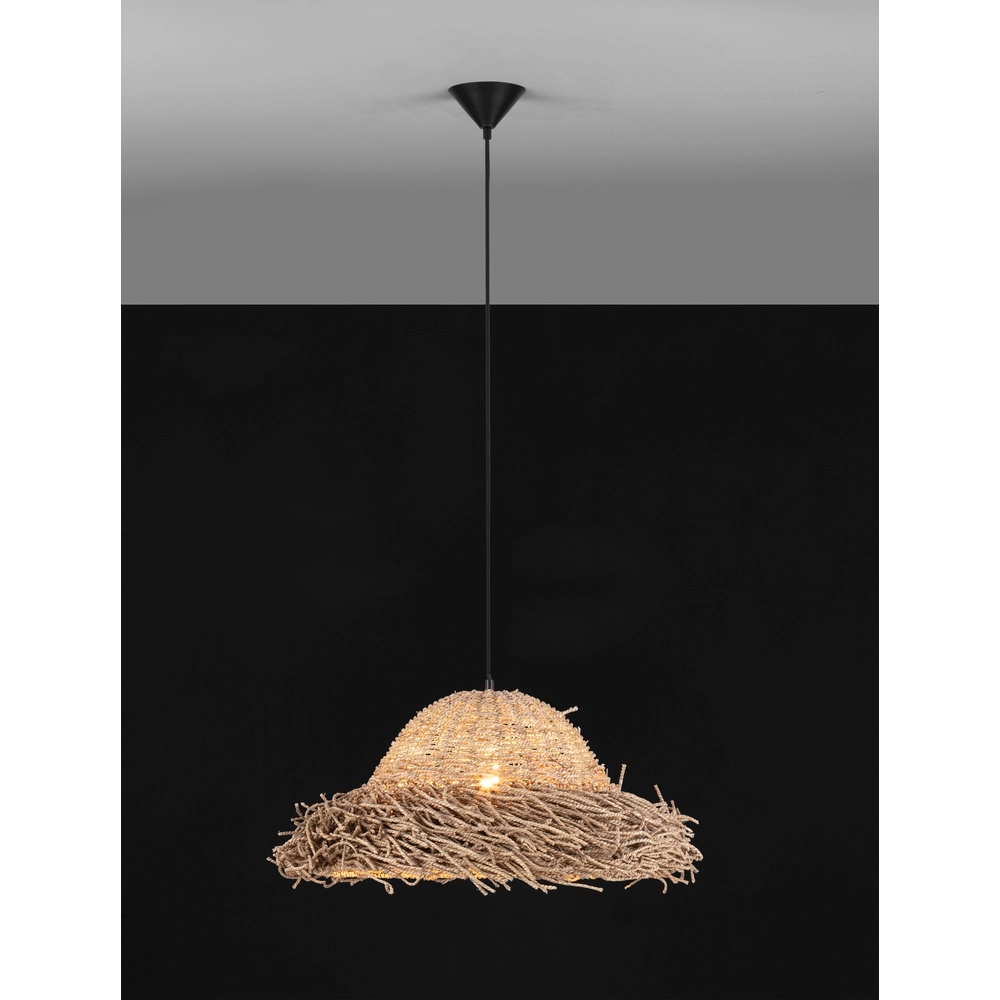 Natuurlijke hanglamp Natu Ø 65cm Lyora 5212017452870