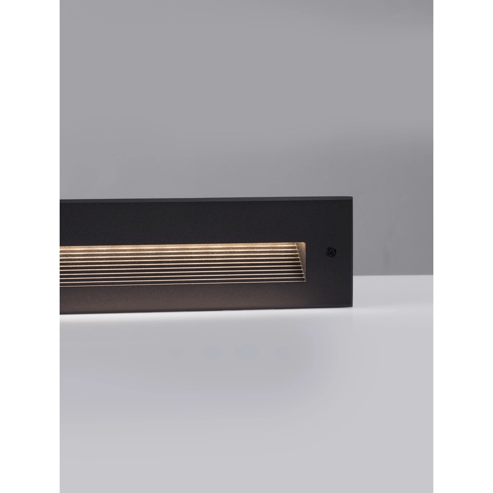 Inbouwlamp Polka 25cm zwart Lyora 5212017453372