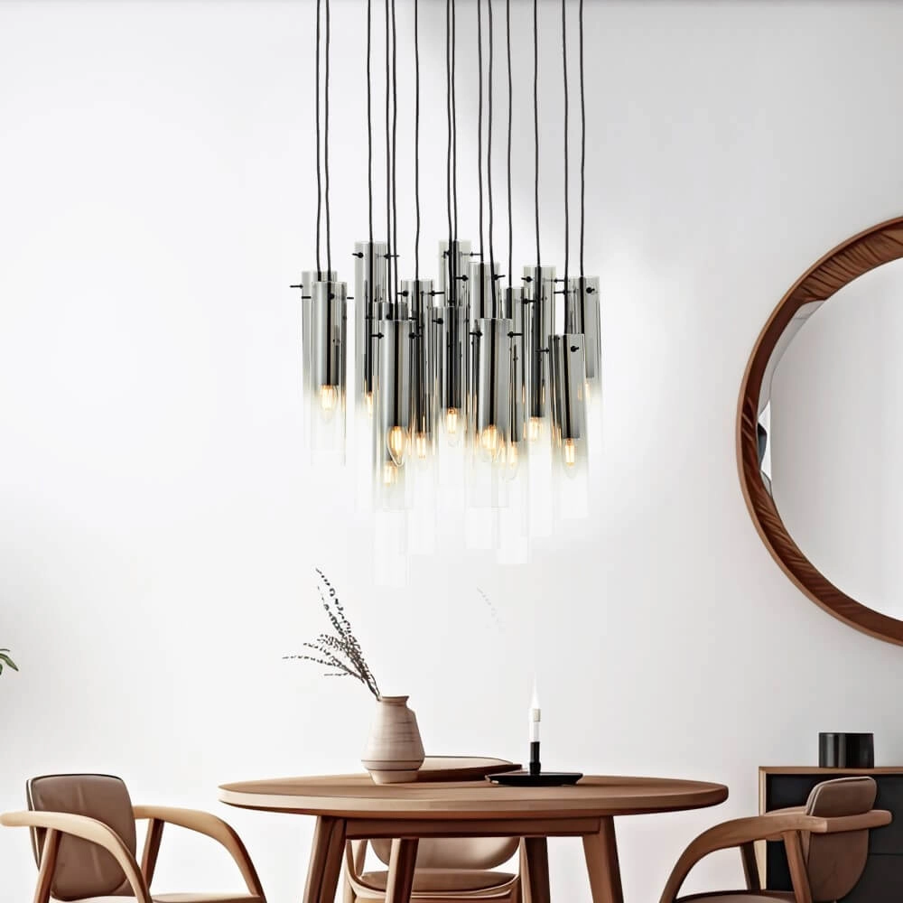 14-lichts hanglamp Glasini Ø 52cm Brilliant 4004353429590