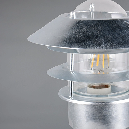 Tuinlamp 100cm Ruvuma zinkgrijs Trio 4017807687736