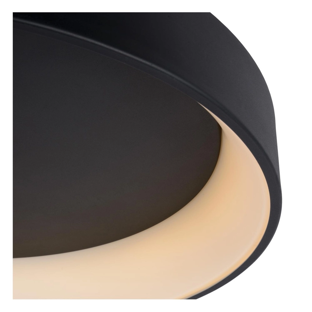 Plafonniere Talowe Led Ø 45,5cm zwart Lucide 5411212460639