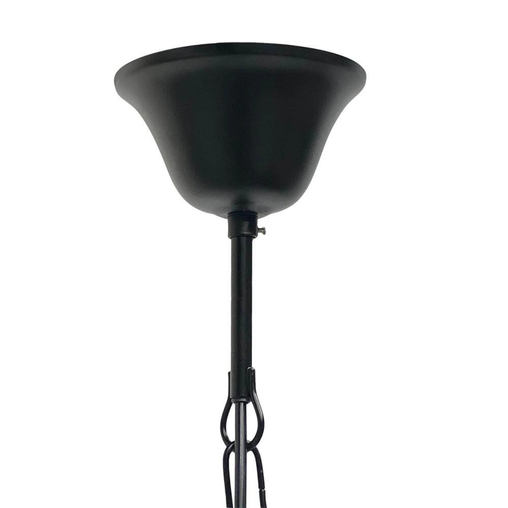 Klassieke hanglamp Pimpernel zwart 2-lichts Steinhauer 8712746174199