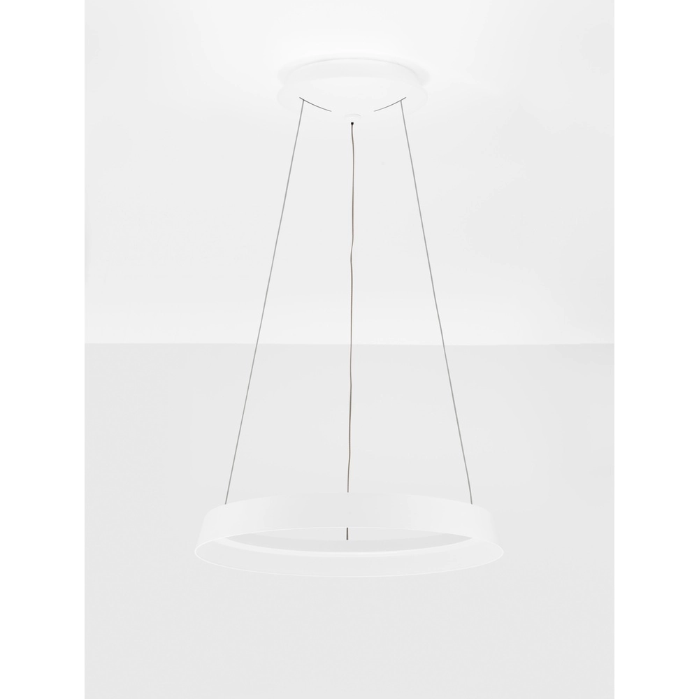 Design hanglamp Ormi Ø 45cm wit Lyora 5212017448798