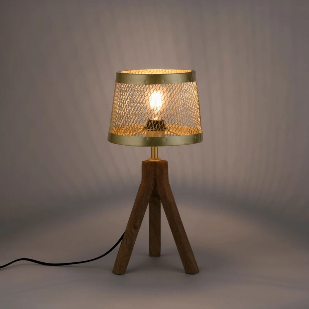 Tafellamp Frederik messing Just Light 4043689976170