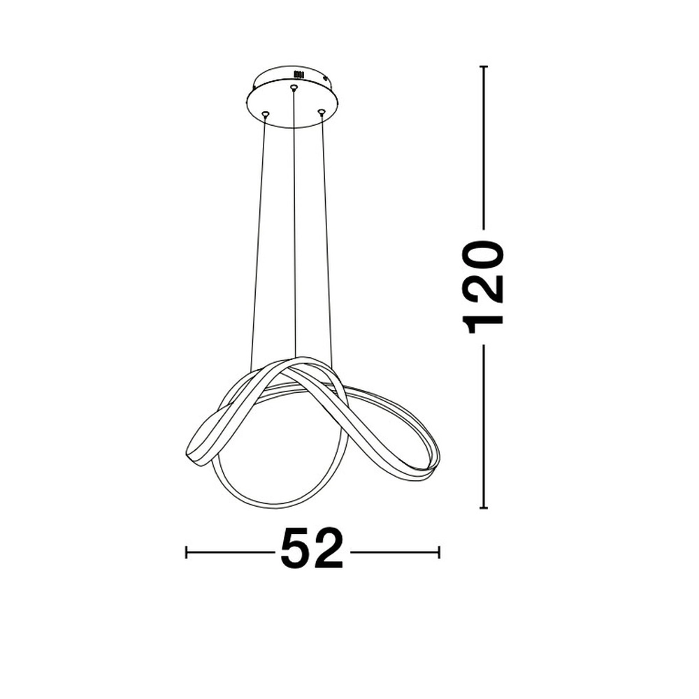 Design hanglamp Truno zwart Lyora 5212017424242