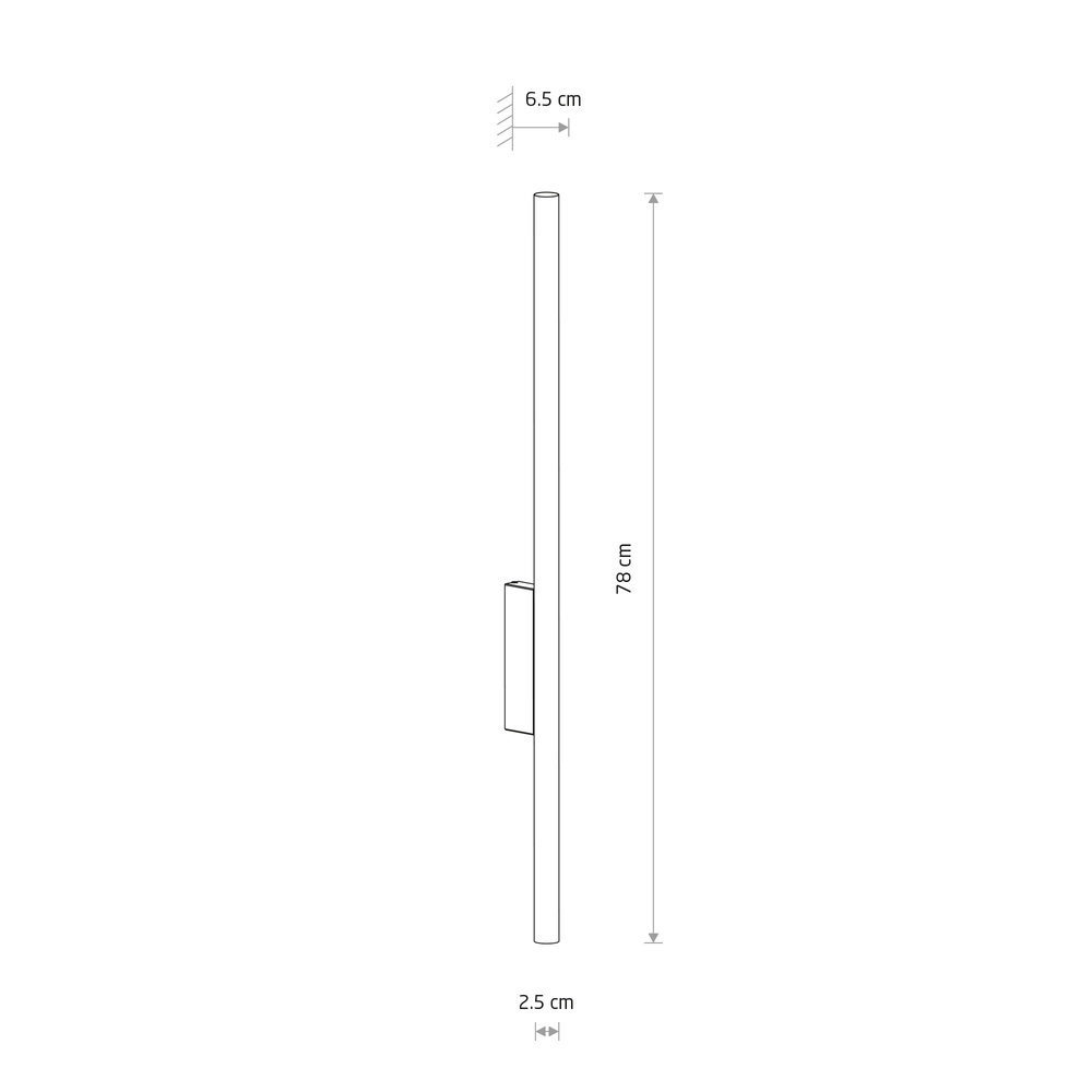 Design wandlamp Laser wit Lyora 5903139118132
