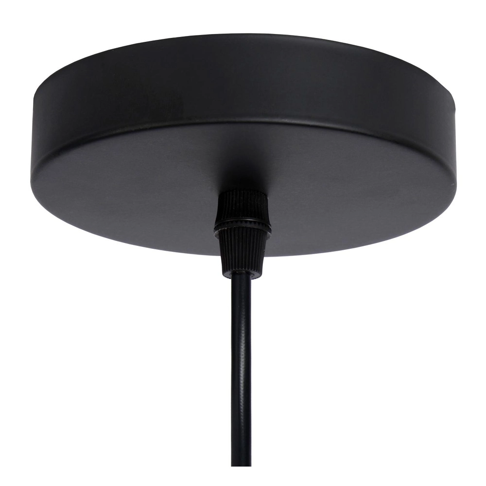 Gaas hanglamp Mesh Ø 22cm zwart Lucide 5411212430380