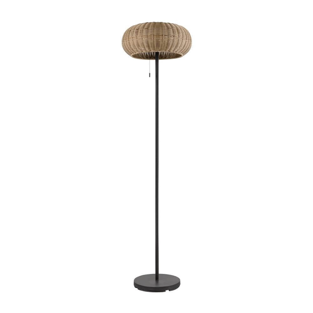 Vloerlamp Adegan Solar solar rotan SLV 4024163296632