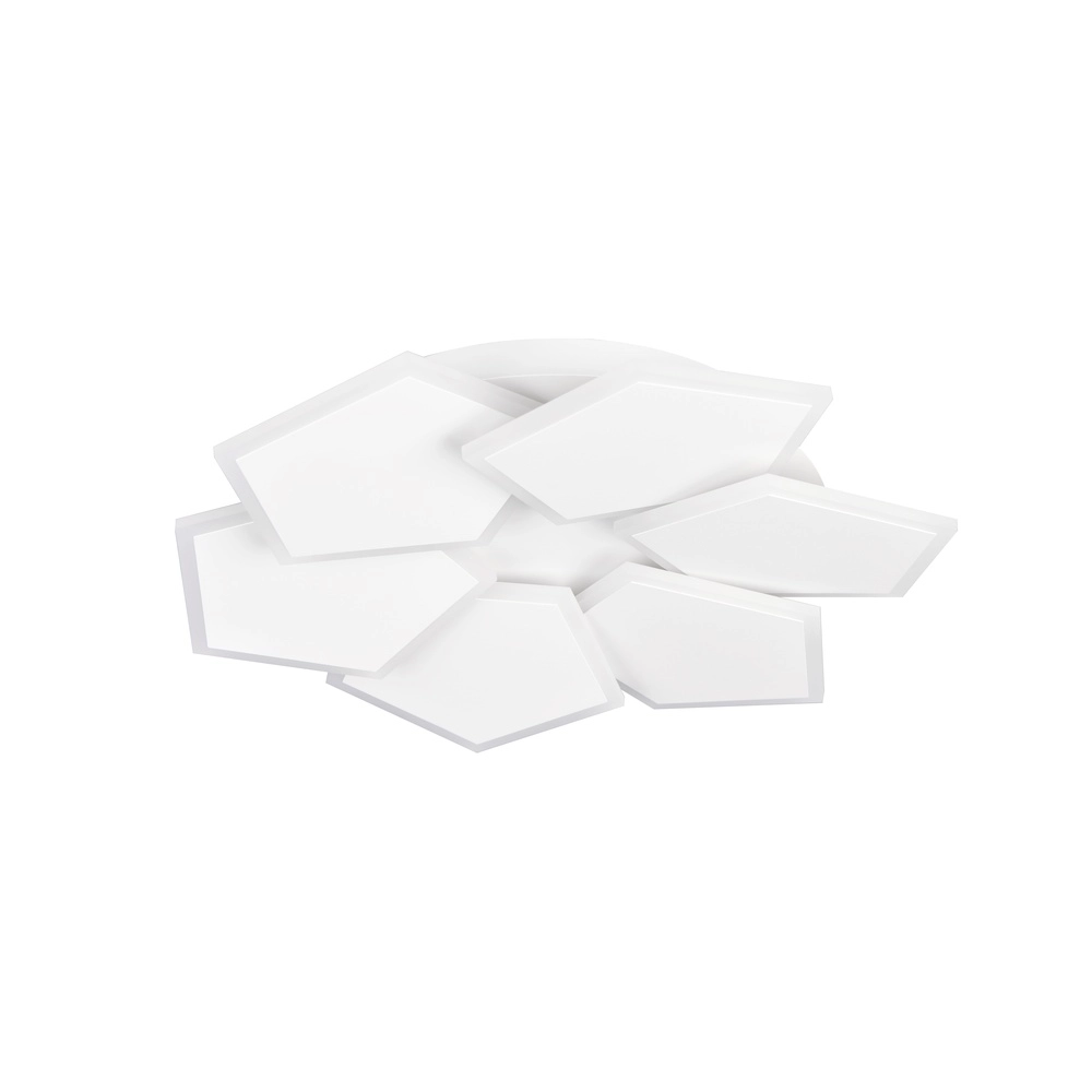 Unieke plafondlamp Zaya S wit Trio 4017807684988