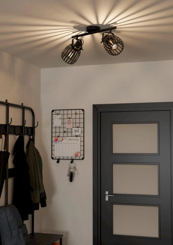 Chique plafondlamp Girona 2-lichts Eglo 9008606258598