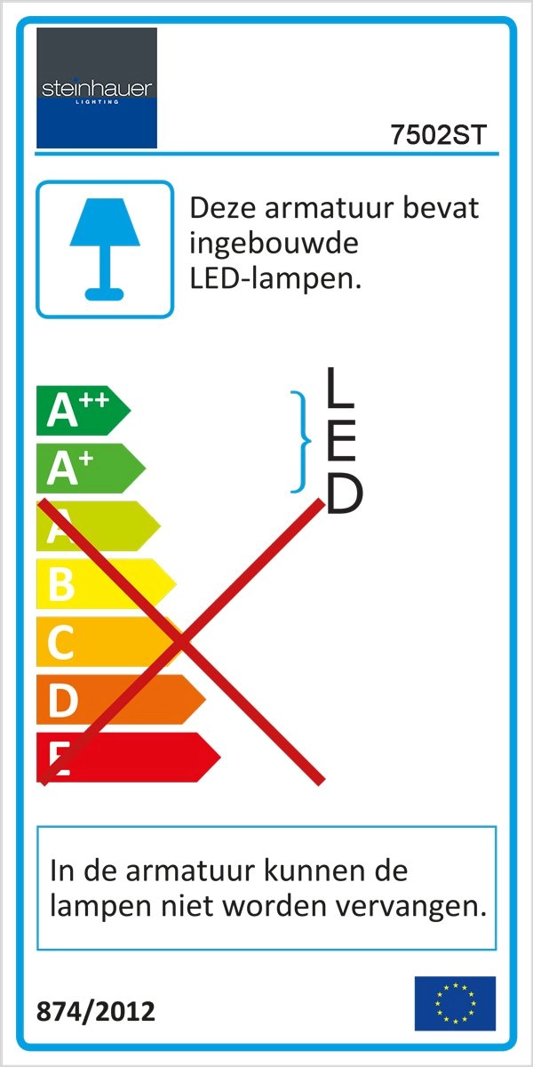 Led bureaulamp Mexlite Steinhauer 8712746096392