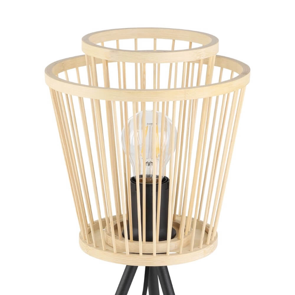Houten tafellamp Hykeham 57cm hoog Eglo 9002759438548