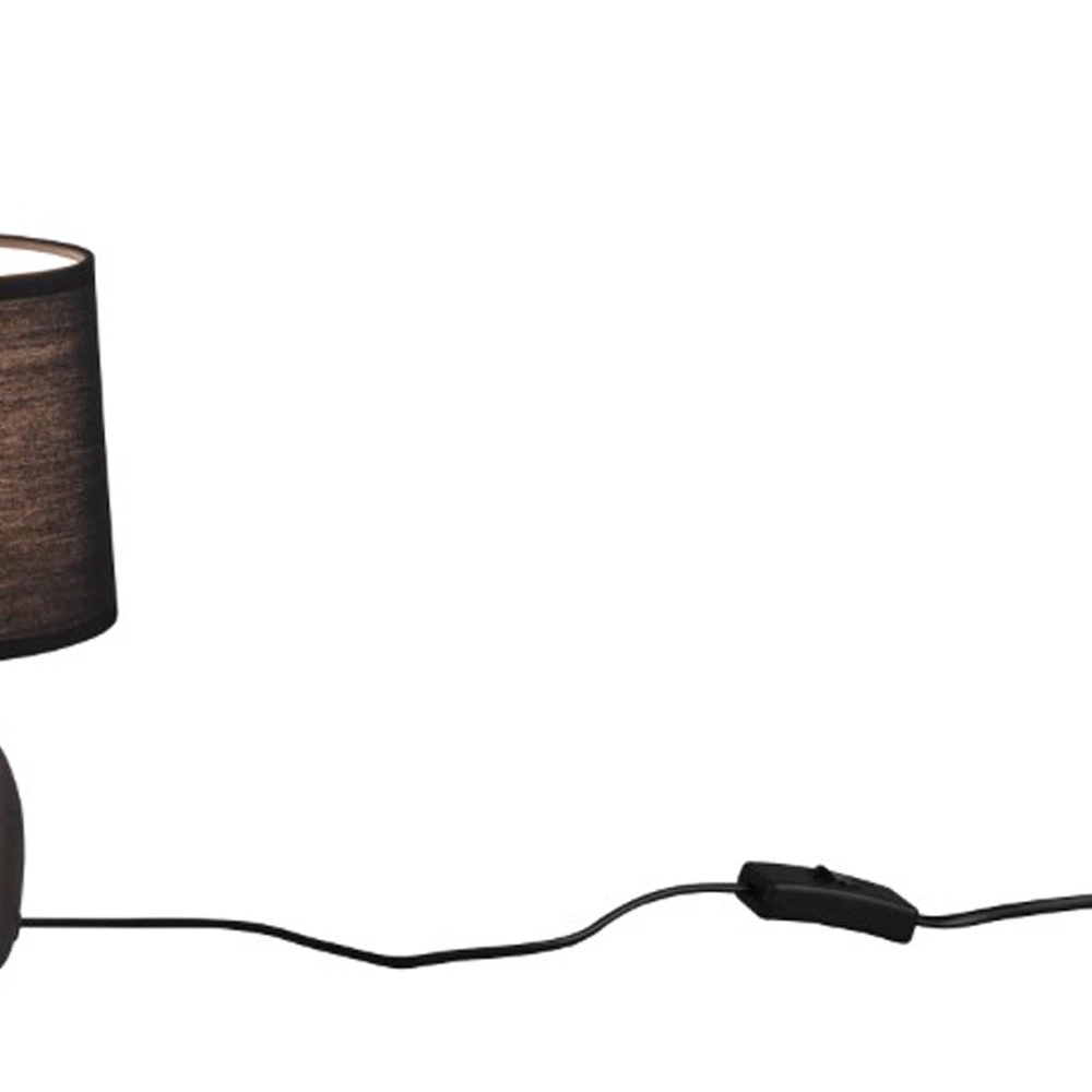 Zwarte schemerlamp Malu Trio 4017807489712