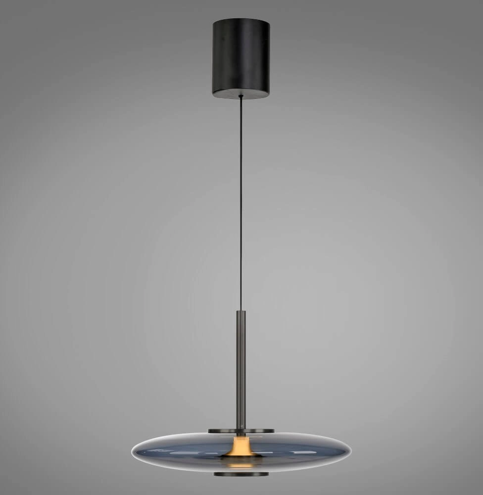 Hanglamp Pure E-Vitrum design grijs Paul Neuhaus 4012248382684