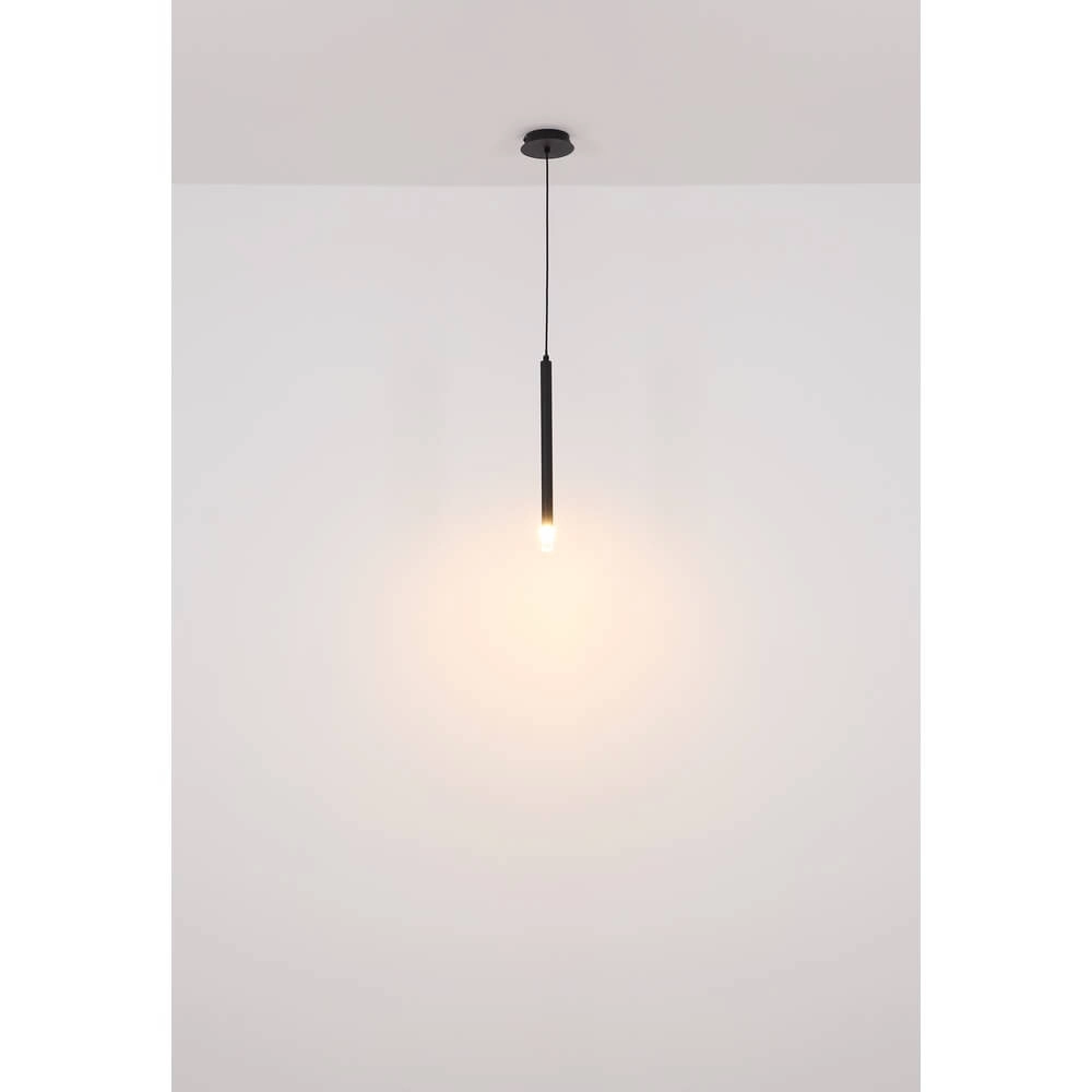 Design hanglamp Ryan enkel zwart Globo 9007371474288