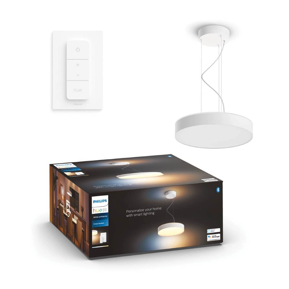 Hanglamp Hue Enrave - White Ambiance Ø 42,5cm wit Philips 8718696176573