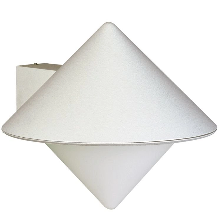 Wandverlichting voor buiten Triangle wit