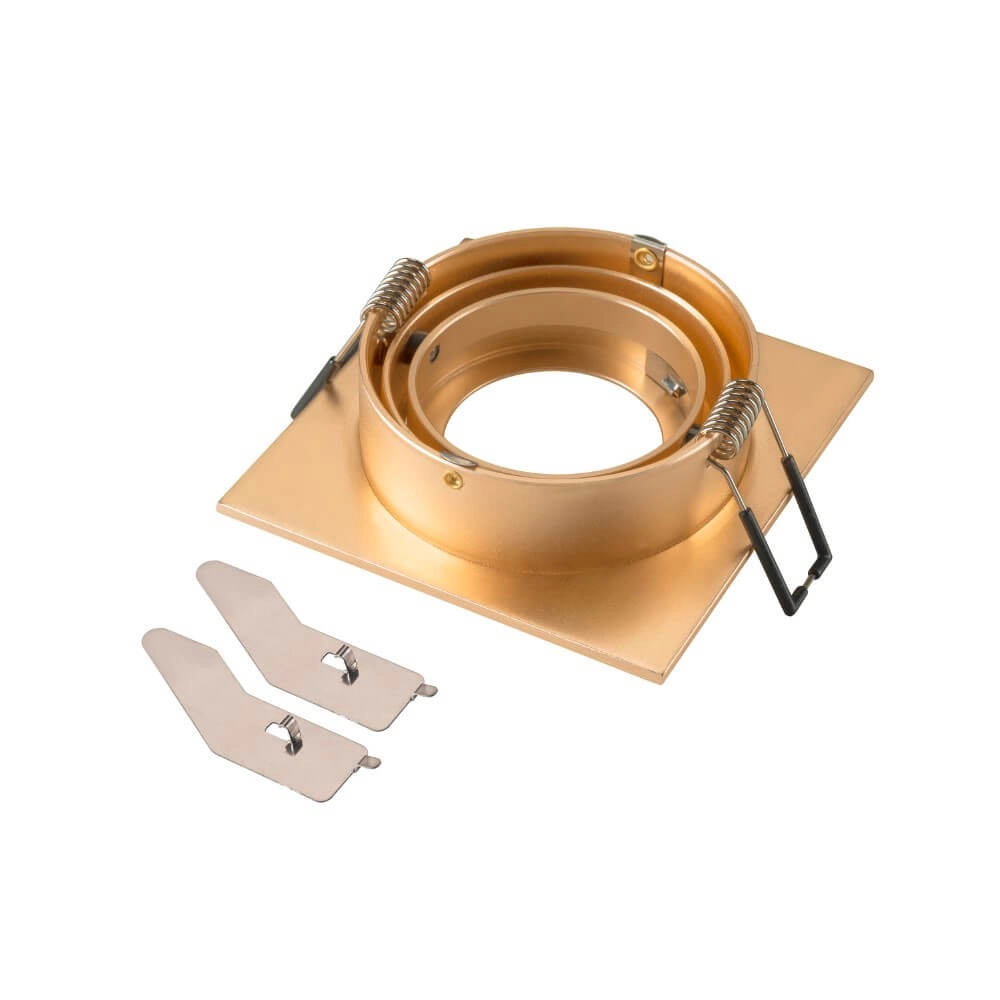 Inbouwring New Tria 75 vierkant rose - zonder fitting SLV 4024163276481