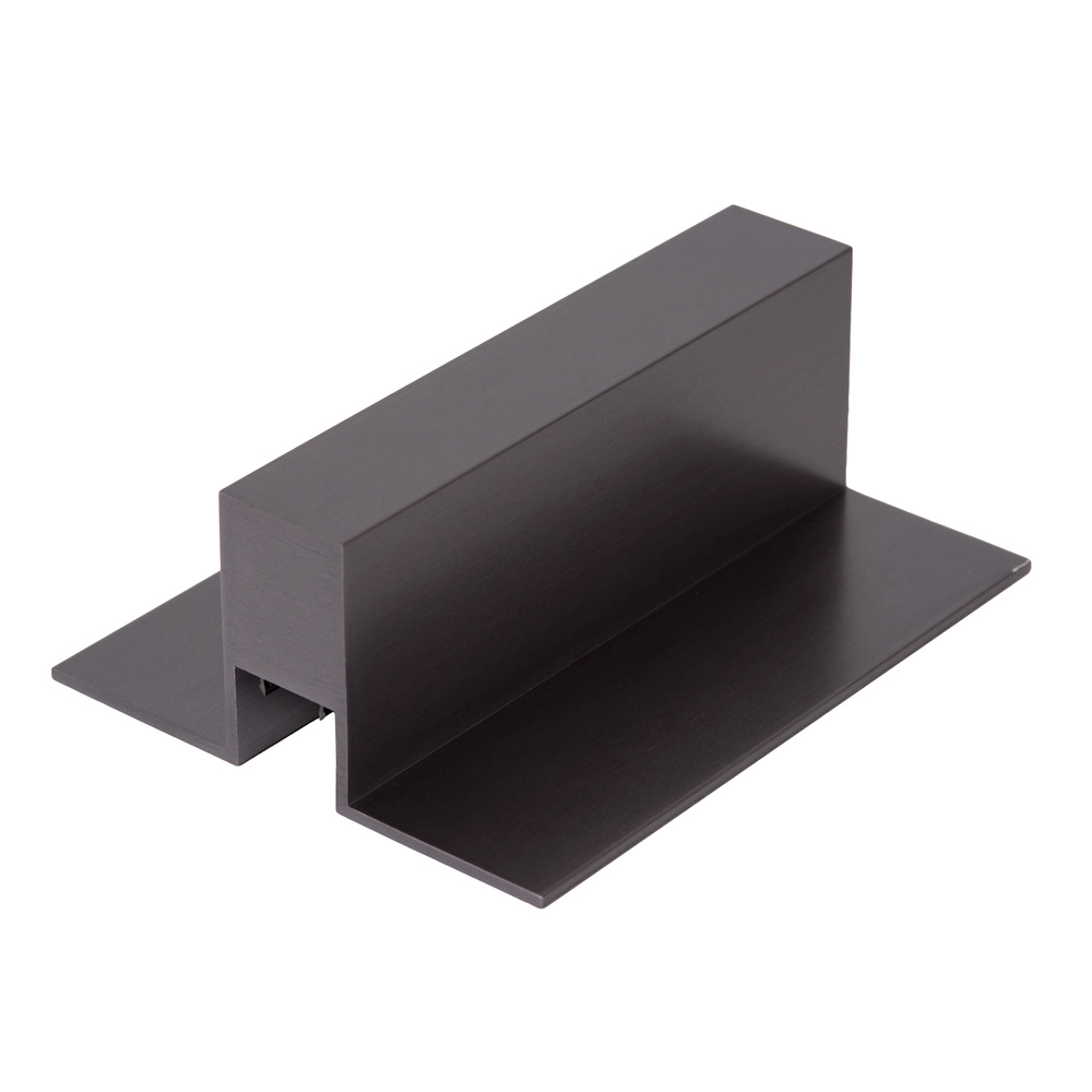 Aansluitdoos 1-fase Linial met afdekking mat zwart chroom
