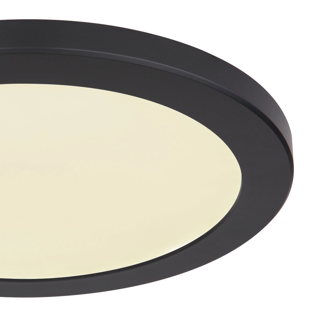 Design plafonniere Lasse zwart Ø 29,8cm Globo 9007371414161
