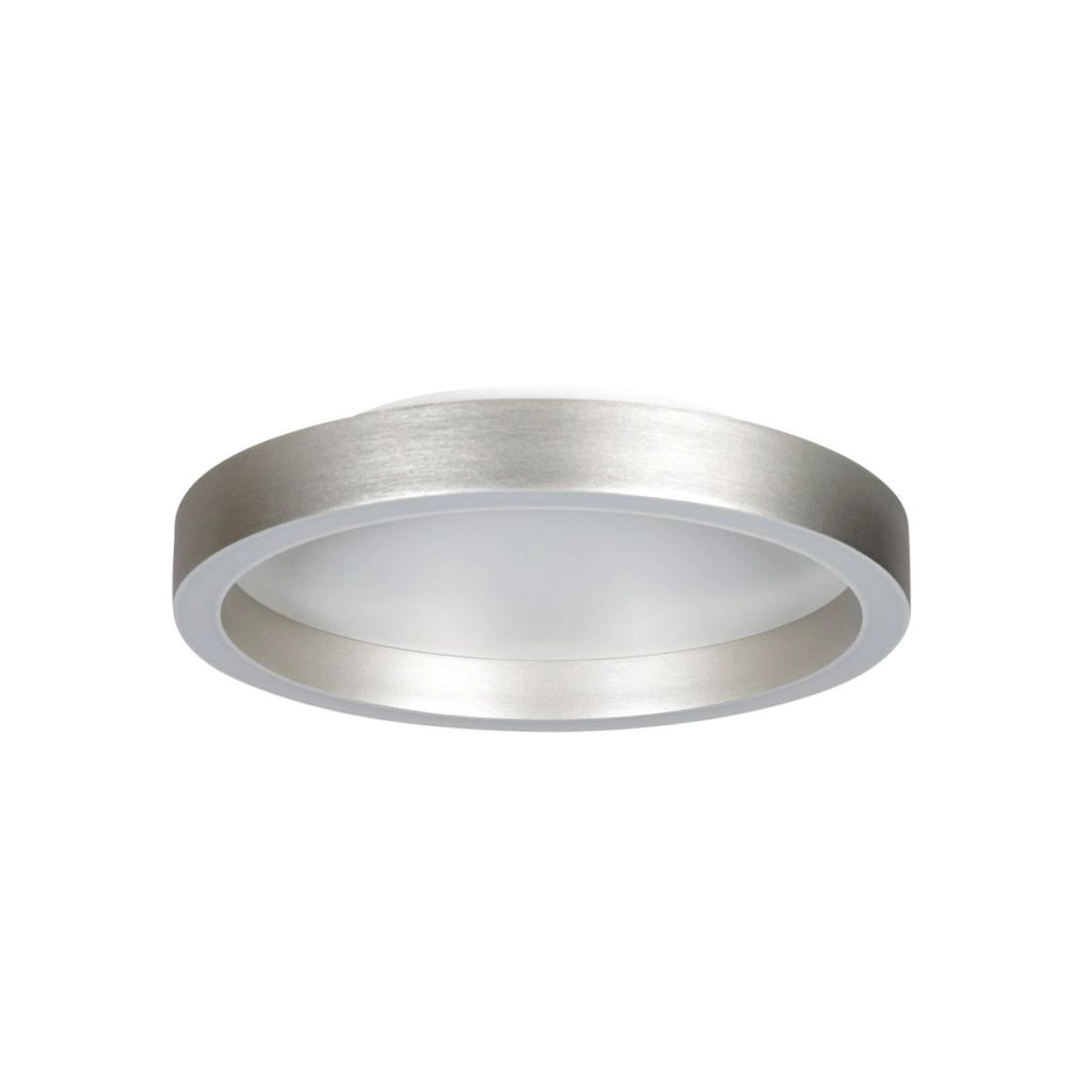 Design plafondlamp Ringlux geborsteld metaal Ø 30cm Steinhauer 8712746180916