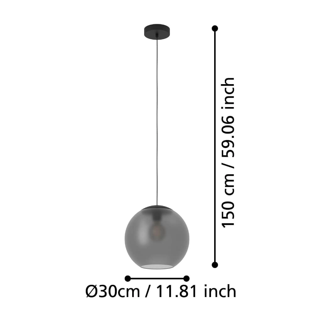 Hanglamp glas Arangona Ø 30cm Stars of Light 9008606240951