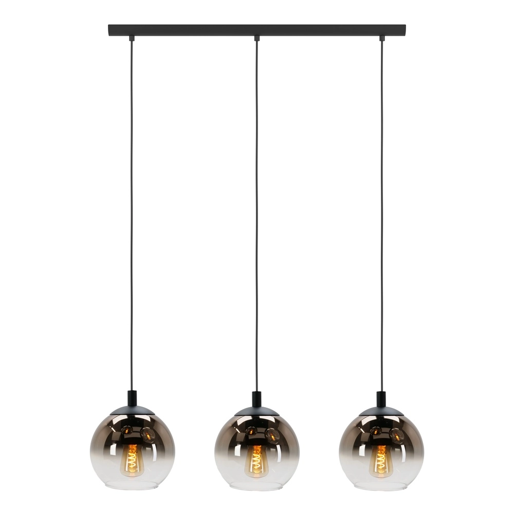 Hanglamp Ariscani 1 3-lichts zwart