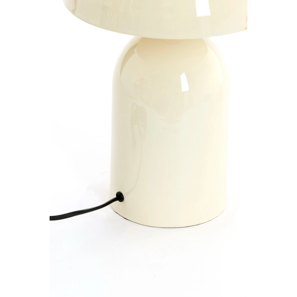 Champignon tafellamp Tolima glans crème - Ø 31cm Light & Living 8717807807832