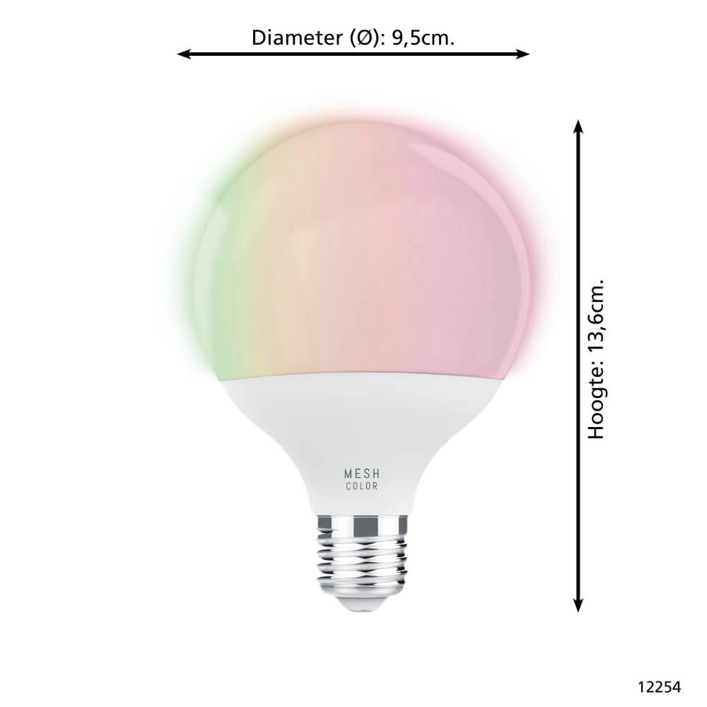 Led lampenbol Zigbee - E27 - 13.5 watt - 2700-6500K - G95 Eglo 9002759122546
