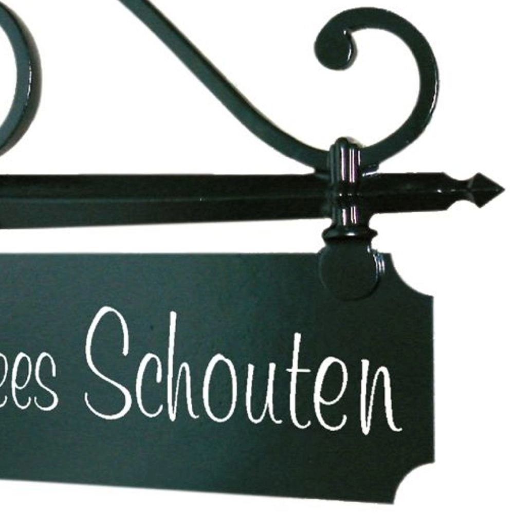 Uithangbord Signboard D zwart KS Verlichting 8714732562249