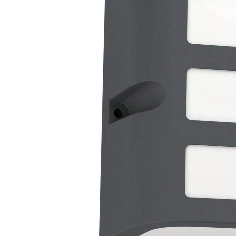 Moderne buitenlamp Camarda antraciet - met led Eglo 9008606261925