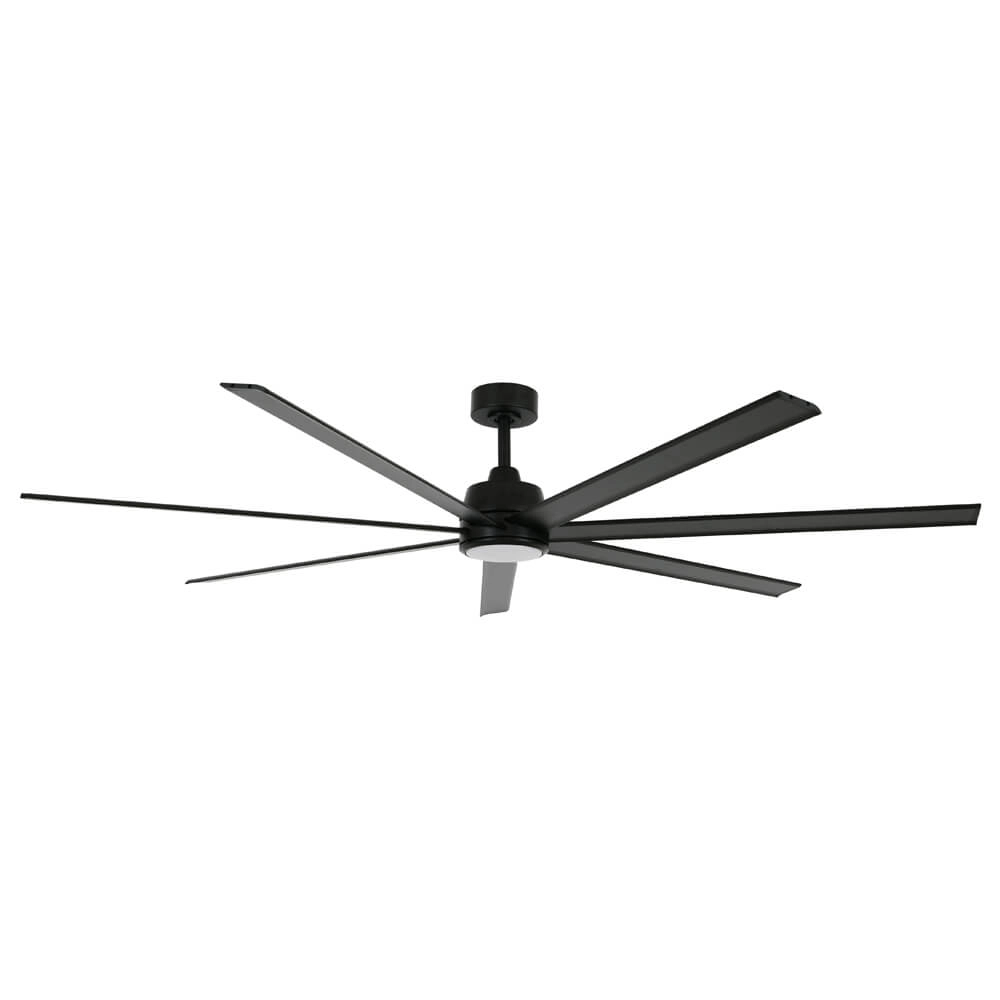 Zwarte plafondventilator Atlanta Ø183cm