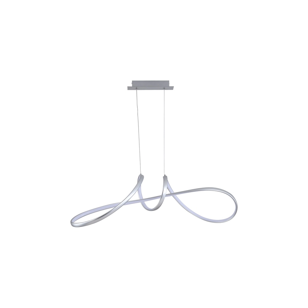 Hanglamp Maisie grijs Searchlight 5053423302249