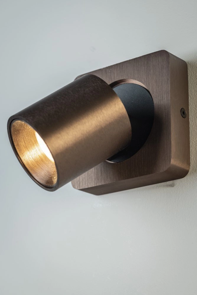 Led opbouwspot Laguna brons bruin Artdelight 8719831736003