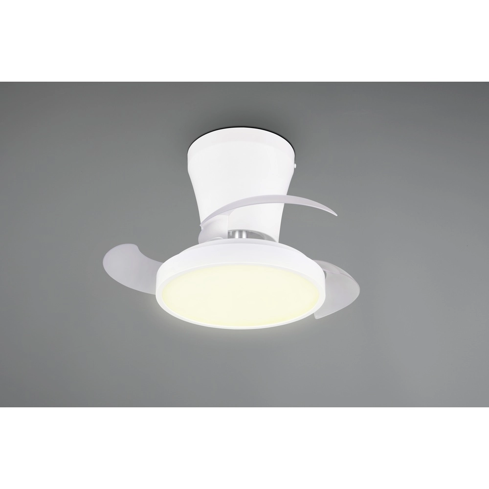 Kleine ventilator Moss wit Ø 22cm