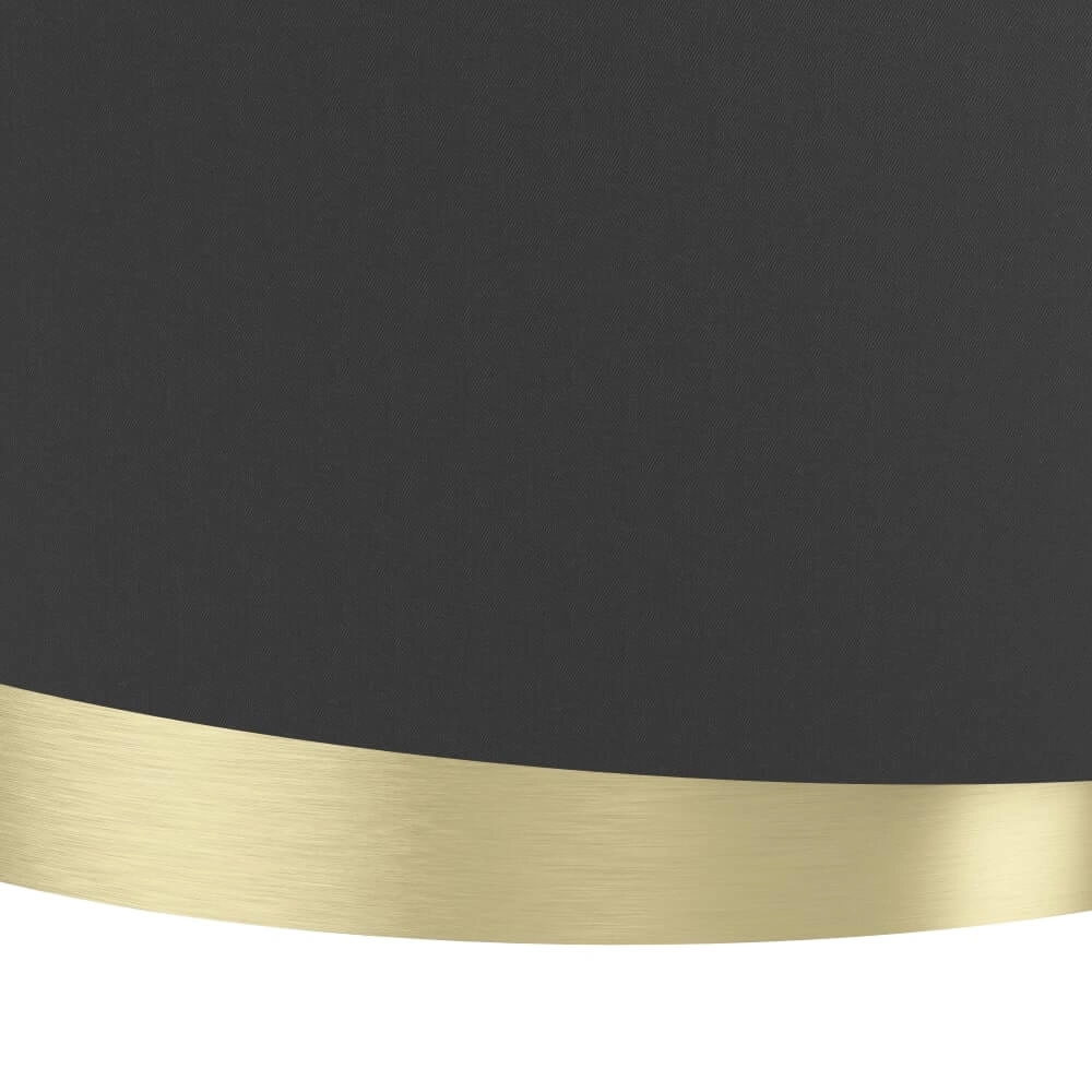 Hanglamp zwart met goud Manderline Ø 56cm Stars of Light 9002759399269